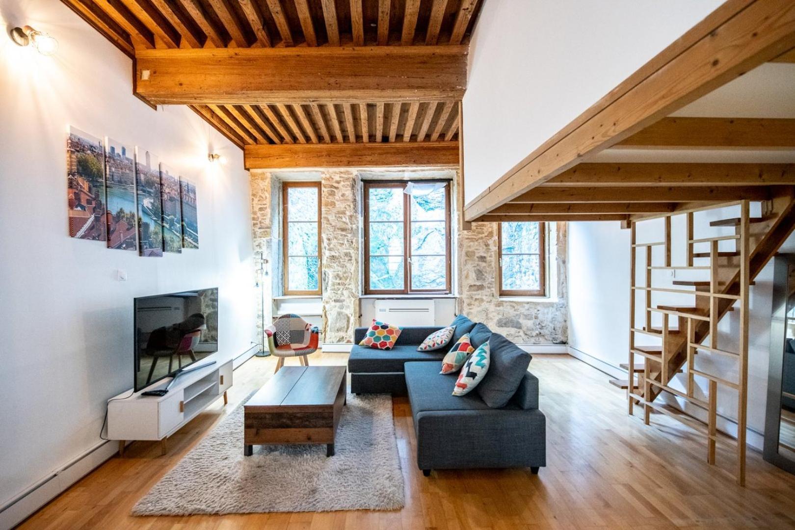 Soyeux - Superbe Canut Quai De Saone Lyon Dış mekan fotoğraf